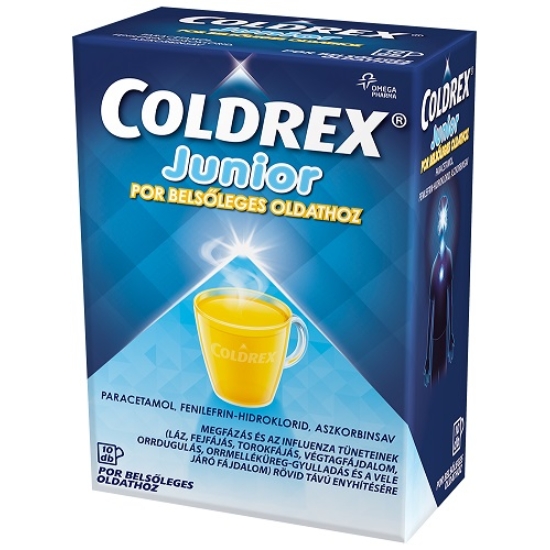 Coldrex Junior Por Belsőleges Oldathoz 10x