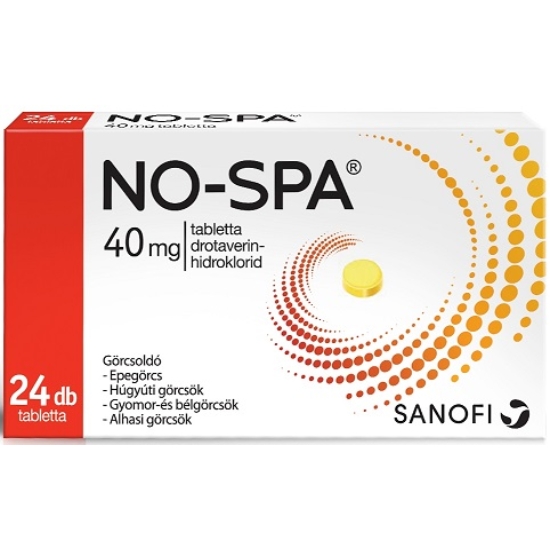 No-spa 40mg Tabletta 24x