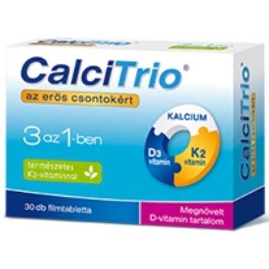 Calcitrio Kálcium K2 D3 Tabletta 30x