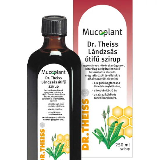 Mucoplant Dr. Theiss Lándzsás Útifű Szirup 250ml