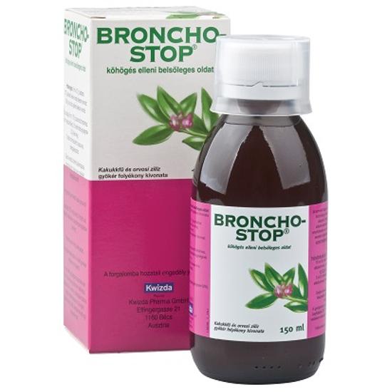 Bronchostop Köhögés Elleni Oldat 150ml