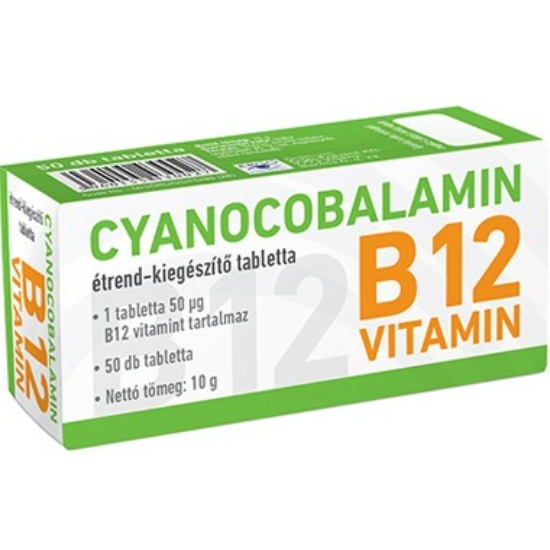 Cyanocobalamin – B12 Tabletta Ergo 50x