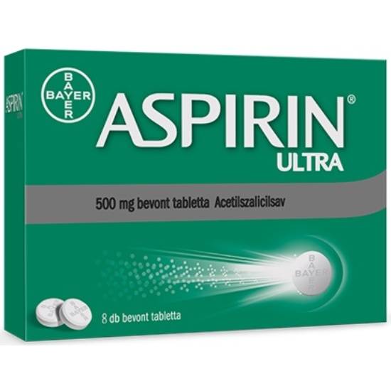 Aspirin Ultra 500mg Bevont Tabletta 8x