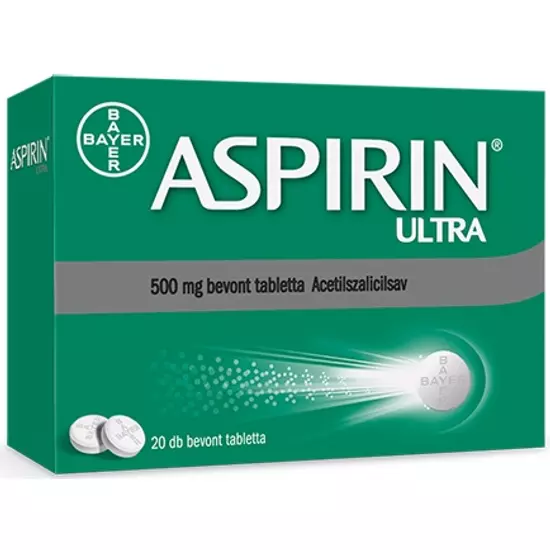 Aspirin Ultra 500mg Bevont Tabletta 20x