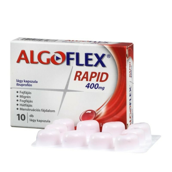 Algoflex Rapid 400mg Lágy Kapszula 10x