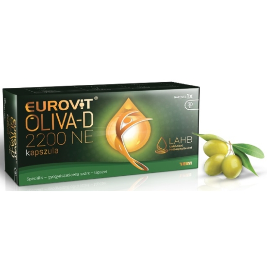 D-vitamin 2200ne Eurovit Oliva-d Kapszula 30x