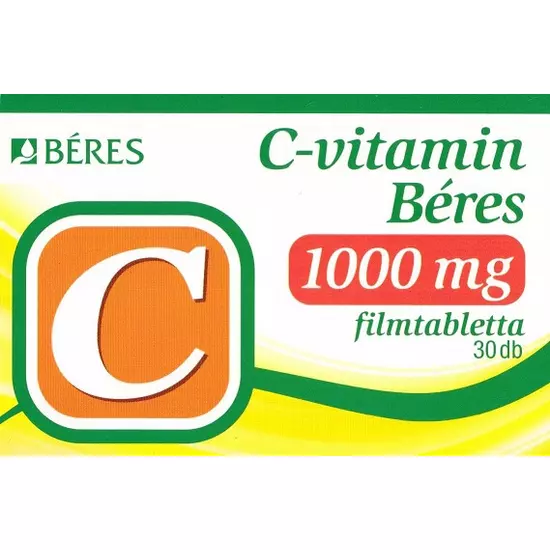 C-vitamin Béres 1000mg Filmtabletta 30x
