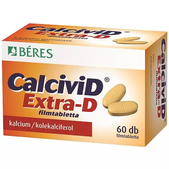 Calcivid Extra-D Filmtabletta 60x