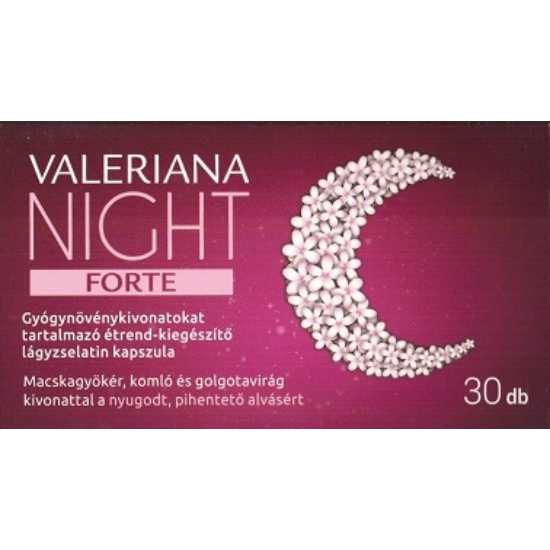 Valeriana Night Forte Kapszula 30x
