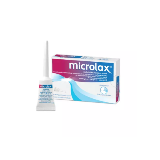 Microlax végbéloldat (4x5ml tubusban)