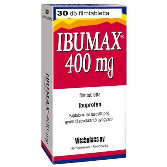 Ibumax 400 mg filmtabletta 30x