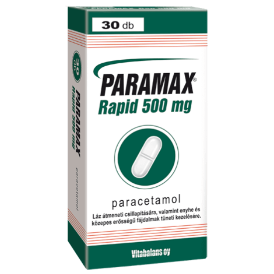 Paramax Rapid 500 mg tabletta 30x