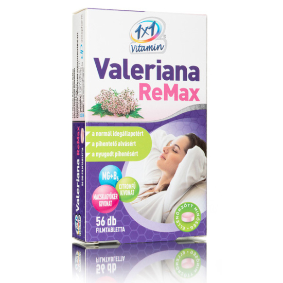 1×1 Vitamin Valeriana ReMax étrend-kiegészítő filmtabletta 56x