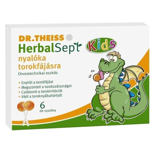 Dr. Theiss HerbalSept nyalóka torokfájásra 6 db