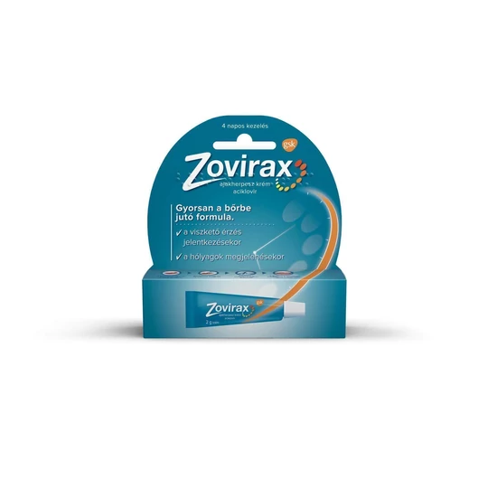 Zovirax Ajakherpesz Krém 1x2g