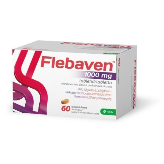 Flebaven 1000 mg tabletta 60x