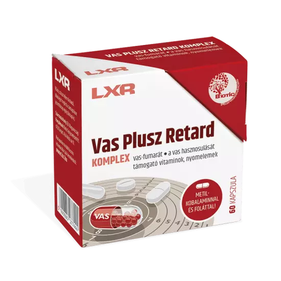 LXR Vas Plusz Retard Komplex 60x