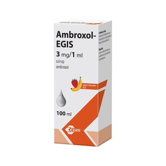AMBROXOL-EGIS 3 MG/ML SZIRUP 100ML