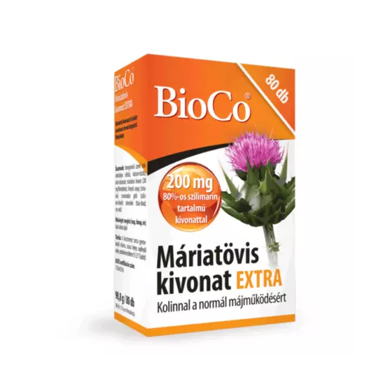 BIOCO MÁRIATÖVIS KIVONAT EXTRA TABLETTA (80X)