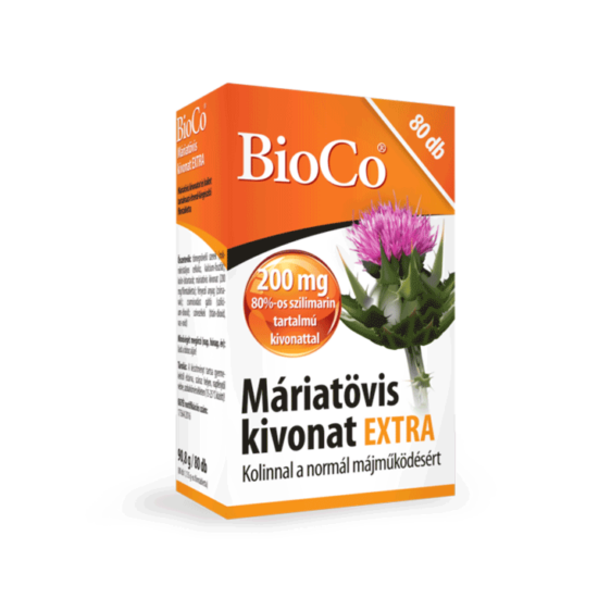 BIOCO MÁRIATÖVIS KIVONAT EXTRA TABLETTA (80X)