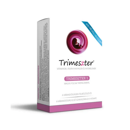 TRIMESZTER 1 JÓDMENTES TABLETTA VÁRANDÓSOKNAK 60X