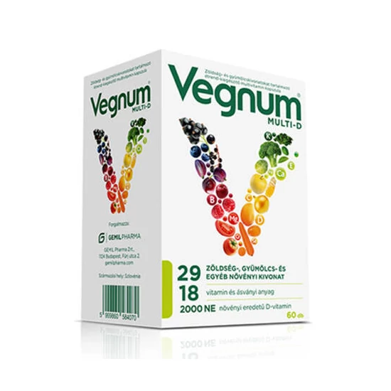 VEGNUM MULTI-D KAPSZULA 60X