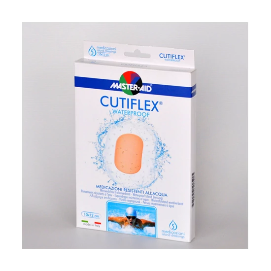 MASTER AID CUTIFLEX STERIL SEBFEDŐ 10CMX12CM 5DB