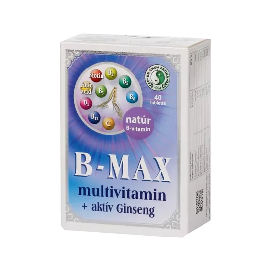 DR.CHEN B-MAX Multivitamin és Aktív Ginseng tabletta 40x