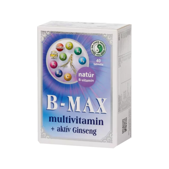 DR.CHEN B-MAX Multivitamin és Aktív Ginseng tabletta 40x
