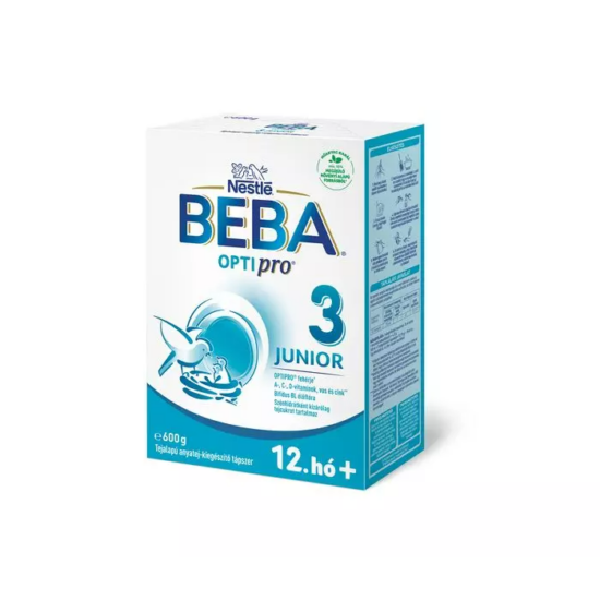 BEBA Optipro 3 Junior tejalapú anyatej-kiegészítő tápszer 12. hónaptól 600g