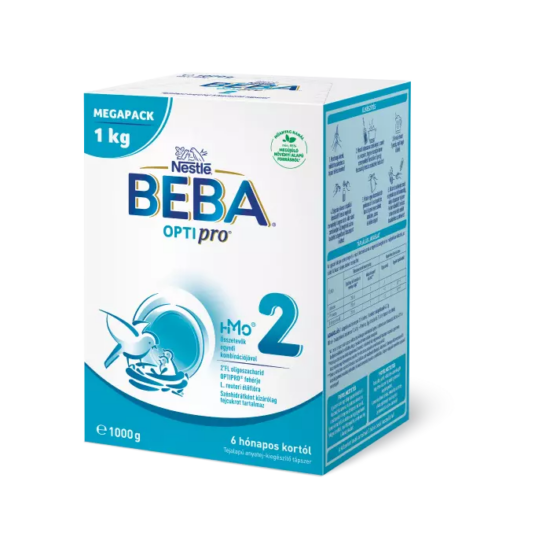 BEBA Optipro 2 tejalapú anyatej-kiegészítő tápszer 6 hónapos kortól 1000g