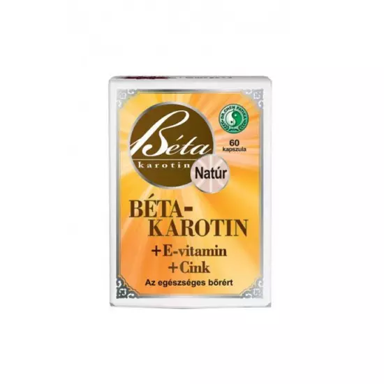 Béta-Karotin E-Vitamin Cink Kapszula DR.CHEN 60db
