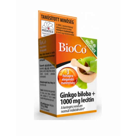 BioCo Ginkgo Biloba + 1000 Mg Lecitin Megapack