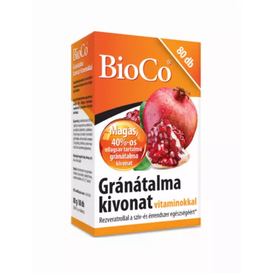 BioCo Gránátalma Tabletta