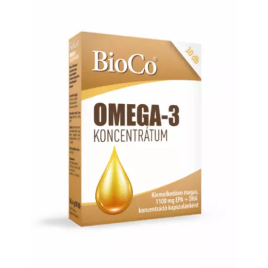 BioCo Omega-3 Koncentrátum Kapszula
