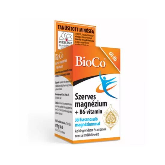 Bioco Szerves Magnézium B6 Tabletta 90db