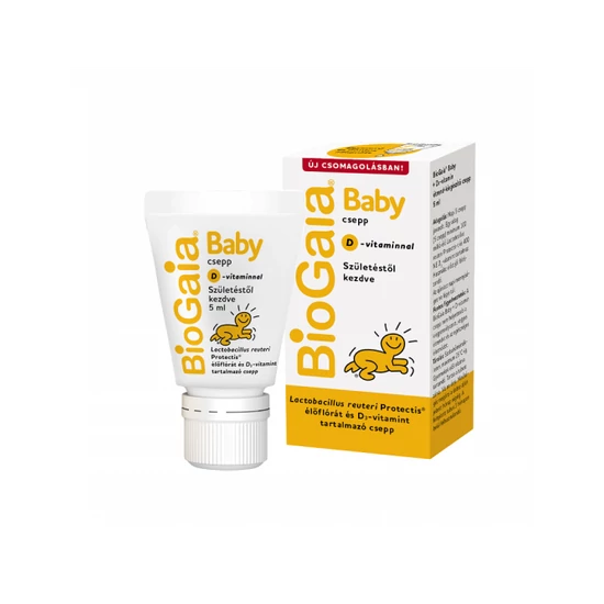 Biogaia Protectis Baby D3-Vitamin Csepp Étrendkiegészítő