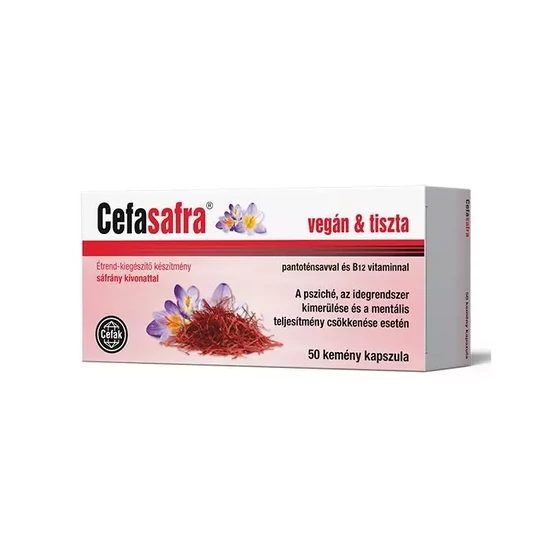 Cefasafra Sáfrány kivonat kapszula 50x