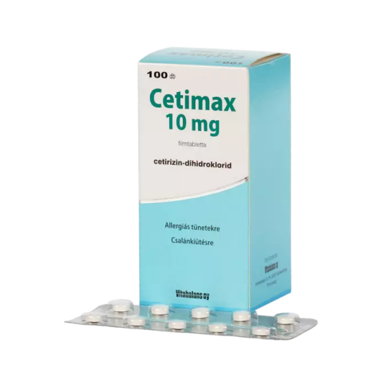 Cetimax 10 mg filmtabletta 100x