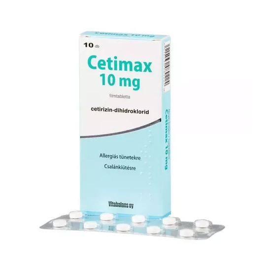 Cetimax 10 mg filmtabletta 10x