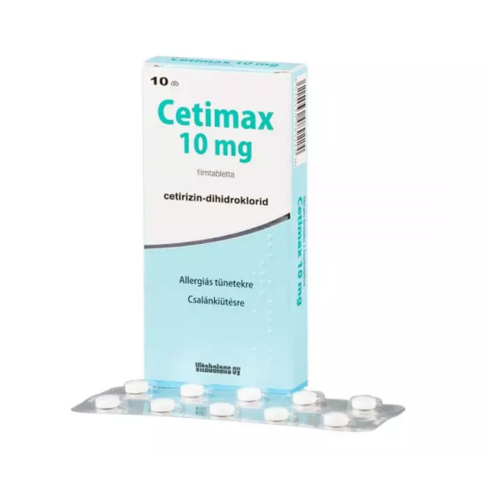 Cetimax 10 mg filmtabletta 10x