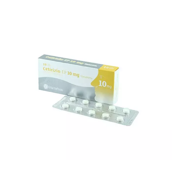 Cetirizin-EP 10 mg filmtabletta 10x