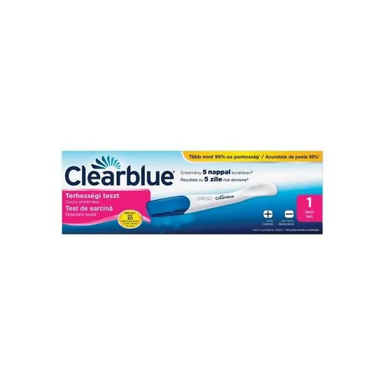 Clearblue Plus terhességi teszt 1x