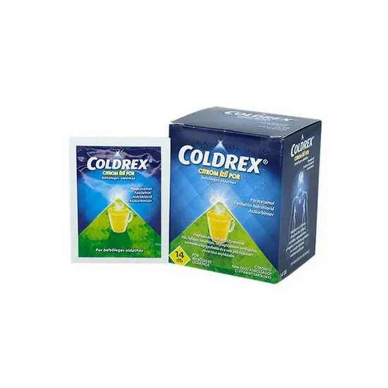 Coldrex citrom ízű por belsőleges oldathoz 14x