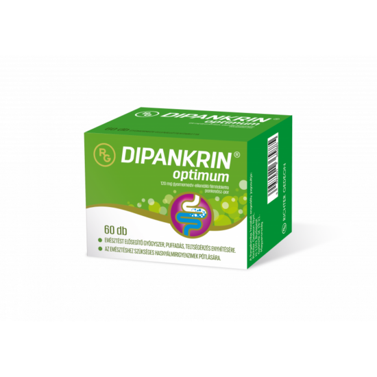 Dipankrin Optimum 120mg Gyomornedv-ellenálló Filmtabletta 60x