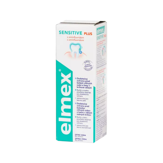 Elmex Sensitive plus szájvíz érzékeny fogakra 400ml