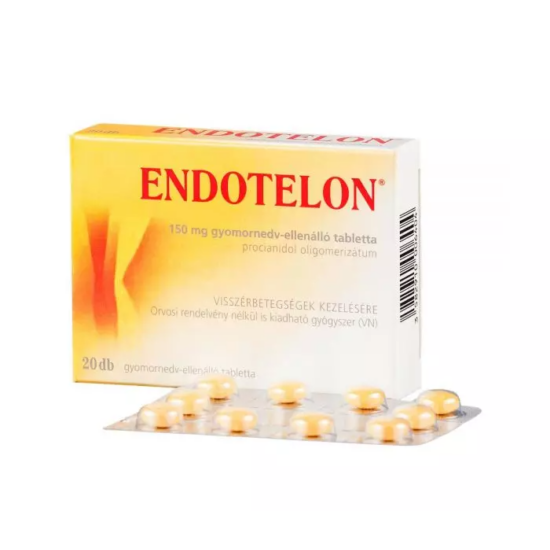 Endotelon 150 mg gyomornedv-ellenálló tabletta 20x