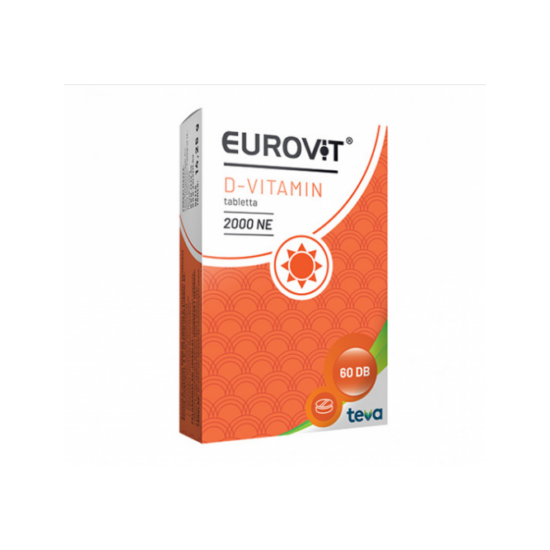 Eurovit D Vitamin 2000NE Tabletta 60 db