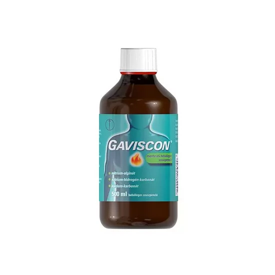 Gaviscon Menta Ízű Belsőleges Szuszpenzió 500ml