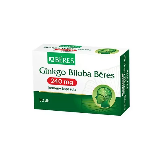 Béres Ginkgo Biloba 240mg kemény kapszula 30x